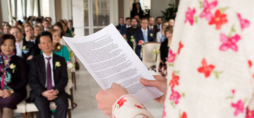 Trouwambtenaar - Pauline Suidgeest Ceremoniespreker