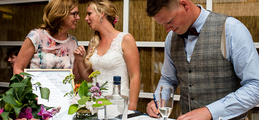 Festival-Wedding - Pauline Suidgeest Ceremoniespreker