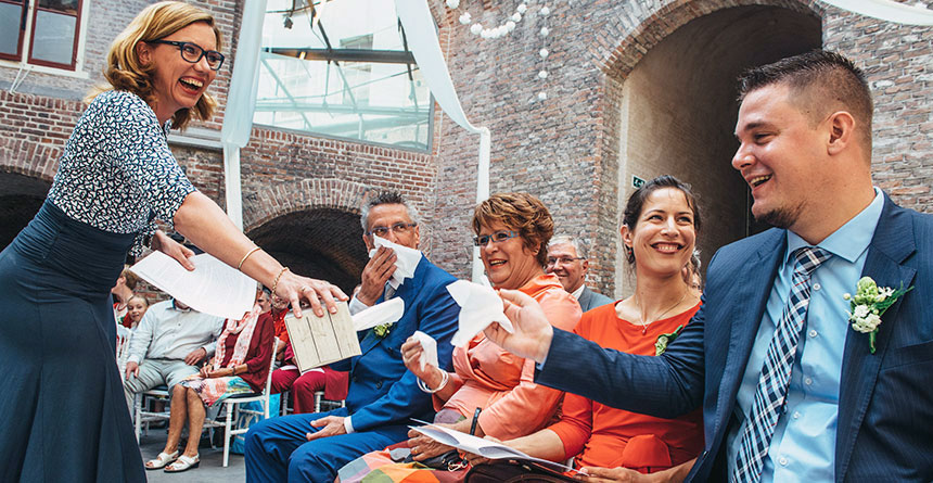15 jaar zelfstandig ceremoniespreker - Pauline Suidgeest